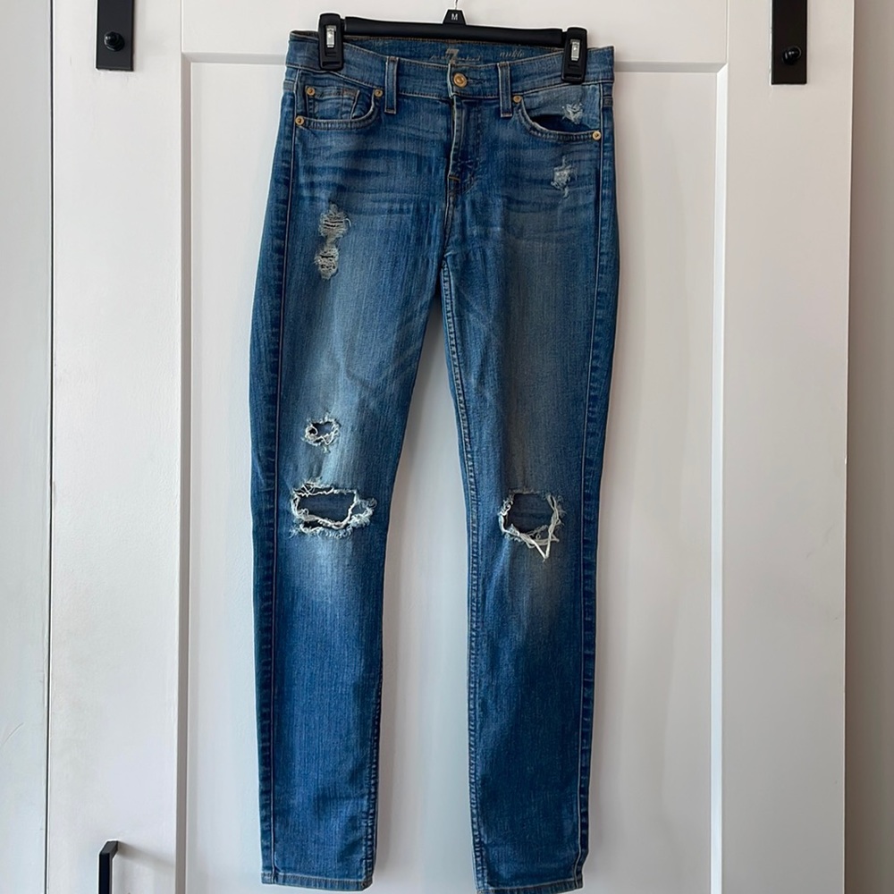 7 For all mankind skinny jean